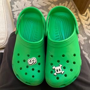 Crocs size 3 green